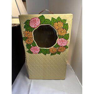 VTG 1980s G Price Toys Doll Wardrobe Clothing Trunk Carrying Case Closet Hangers